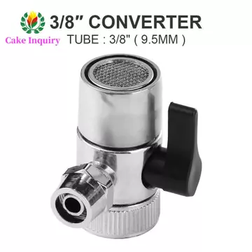 SAHRAI Van Một Cắt Máy Lọc Nước Ống Phụ Kiện Bộ Lọc Nước 3 / 8 “Adapter