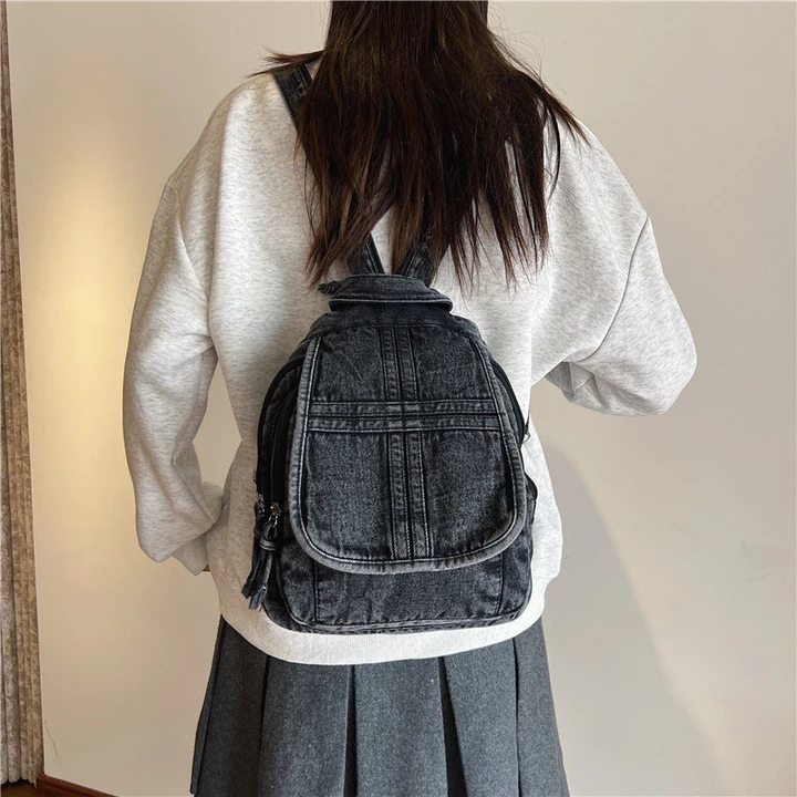 Women's Vintage Backpack – Mini, for Work – 2