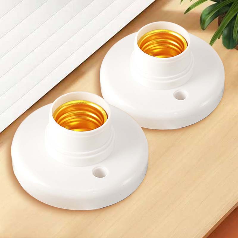 (SG) (SG) Đế vít E27 Ổ cắm vít Giá đỡ đèn ren bằng nhựa tiết kiệm năng lượng