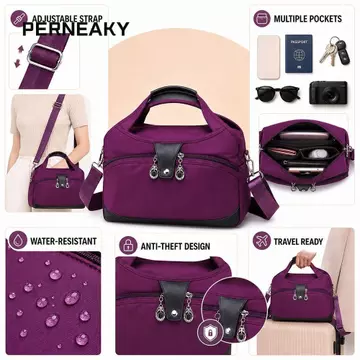 Women's Crossbody Bag – Water-Resistant