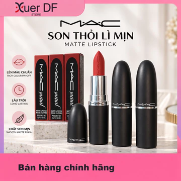 [Cam Kết Chính Hãng] ✨ Son Thỏi 𝙈𝘼𝘾 Ximal Matte Lipstick 3.5g Mẫu Mới 2025 | Full Box/Full Size