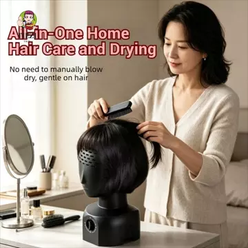 Máy sấy tóc định hình TIEZI, Máy sấy tóc giả đúc tích hợp Máy sấy tóc giả Máy sấy tự động, Máy tạo kiểu Thiết lập nhanh Máy sấy tóc lông tơ khử mùi Salon