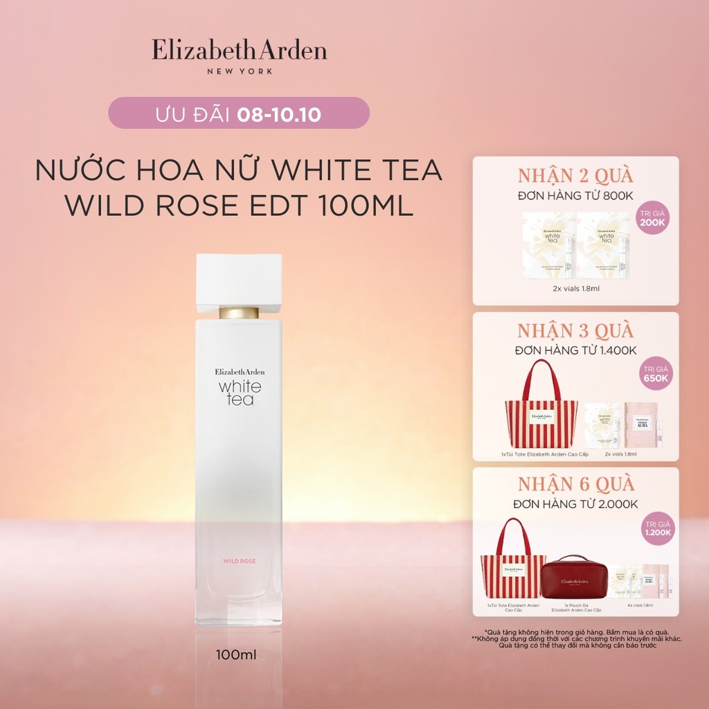 Nước hoa Nữ Elizabeth Arden White Tea Wild Rose EDT 100ml