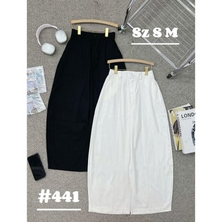 Quần kaki gió nữ ống rộng basic form suông Retrostyle có chun lưng Quankaki441