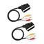 Cáp Video âm thanh btsg SCART 21Pin Nam đến 3RCA 1 Độ dẫn điện 5M cho người chơi vệ tinh