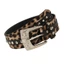 Treeling Nervous Outsider Plan Modifiable Belt With Metal Post And Sparkling Beads Dây thắt lưng da PU