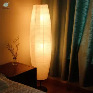 Đèn sàn giấy Bóng đèn đứng phong cách Nhật Bản Tấm che đèn, 100x32cm