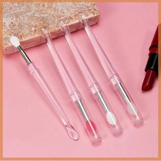 [savemoneyeveryday] 1PC Dụng cụ bôi bóng môi đa chức năng Bàn chải môi bằng silicon có bụi kèm cọ son môi Dụng cụ trang điểm [vn]