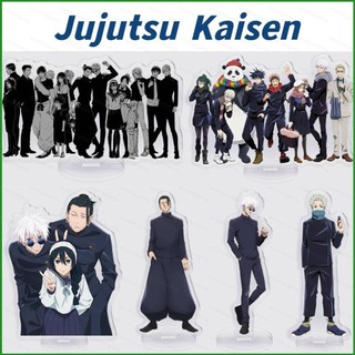 Mô Hình Acrylic Jujutsu Kaisen 2 Gojo Satoru Geto Stand  Acrylic Trang Trí Bàn, Quà Tặng Anime