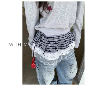Milyfashion Váy Ngắn Retro Thiết Kế Ngôi Sao, Phù Hợp Mùa Thu Đông
