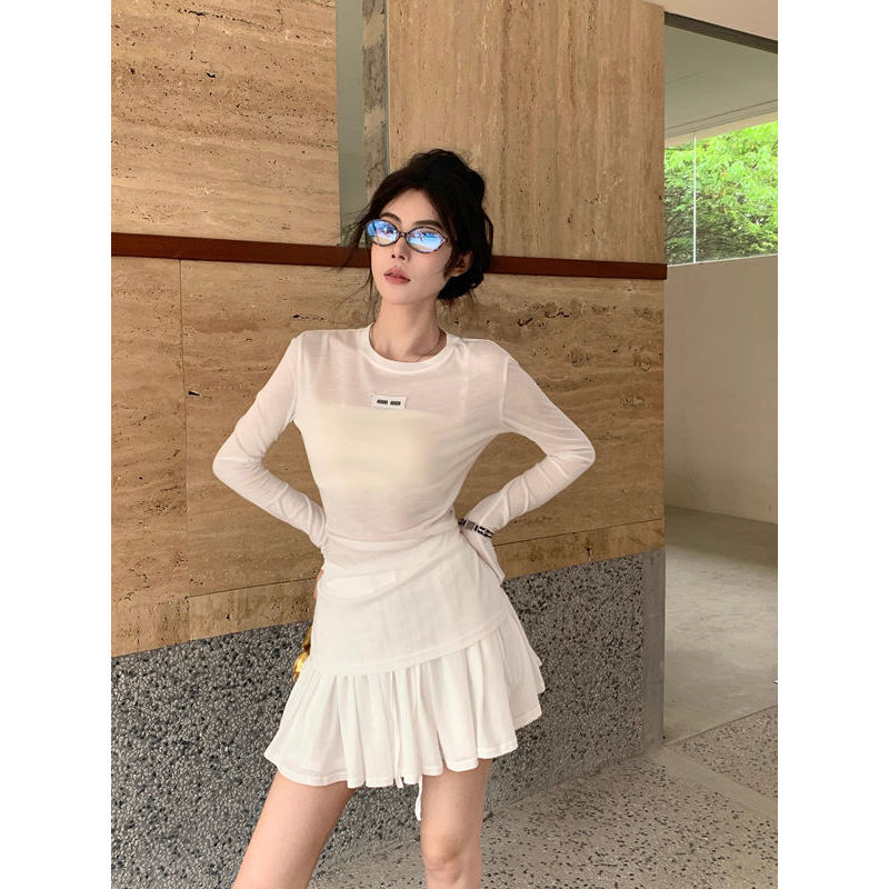 Milyfashion Áo Chống Nắng Mùa Hè, Mỏng Tay Dài, Phong Cách Ballet