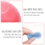 Pad Rửa Mặt Silicone Neon Pink Làm Sạch Da Loại Bỏ Bụi Bẩn