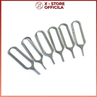 Que lấy SIM bằng thép không gỉ combo 2 que , cây chọc sim đa năng, dụng cụ mở khay SIM điện thoại - QCSN