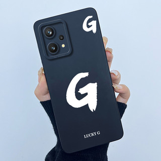 Dành Cho Realme 9 4G Ốp Lưng RMX3521 Chữ Ban Đầu May Mắn Silicon Mềm Mờ Ốp Lưng Điện Thoại Cho Realme Narzo 50 Pro 5G Vỏ