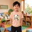 Áo thun bé trai basic học sinh tiểu học Mềm mịn Cho bé 2-12 tuổi