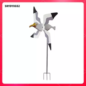 Nhiều Màu Sắt Seagull Cối Xay Gió Sân Vườn Dễ Dàng Lắp Đặt Sân Trang Trí Cho Bên Ngoài Nhà