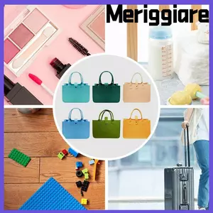 Túi đeo vai nỉ MERIGGIARE, Túi đeo chéo đồ chơi đồ lặt vặt, Túi đựng đồ lưu trữ dung tích lớn di động Túi đựng xác ướp nữ