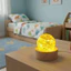 THEGIRL8B Bóng Thủy Tinh, Đế Gỗ LED Đồ Trang Trí Dạ Quang Sáng Bóng, Phong Cách Tuyệt Vời Có Thể Tháo Rời Đế Tròn Bóng Bền Đèn Ngủ Quà Giáng Sinh