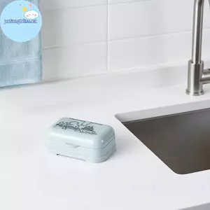 Hộp xà phòng chống nước thiết kế đơn giản Pufangbliss có nắp thoát nước cho vòi hoa sen VN