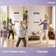 Poster tập thể dục SUIT Taiji dành cho người cao tuổi Biểu đồ treo tường tại nhà với 16 bước đi và bước in rõ ràng Guidan