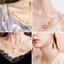 Hoa Hình Xăm Tạm Thời Chống Thấm Nước Body Dán Xương Đòn Nghệ Thuật Deco Ngọt Tươi Phong Cách INS