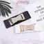 TMOY Thanh Lịch Rộng Co Giãn Thắt Lưng Kim Cương Giả Nơ Bule Nữ Eo Đầm Trang Trí TMOY