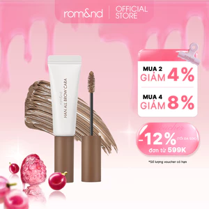 Mascara Chân Mày Siêu Tự Nhiên, Bền Màu, Lâu Trôi Romand Han All Brow Cara