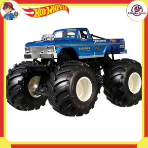 Hot Wheels Monster Truck — 1:24 Big-Size Die-Cast Toy Car, Ages 3+