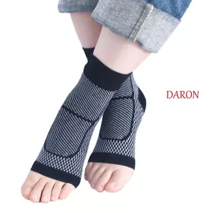 DARON Nén Tay 1 Cặp Gót Chân Spur Đau Thể Thao An Toàn Chạy Bộ Nam Nữ Sọc Swollen Mắt Cá Chân Hỗ Trợ