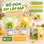 Đồ Chơi Khối Xây Dựng Bó Hoa DIY Nhựa ABS Hạt Nhỏ Tinh Xảo Cho Trẻ Trang Trí Bàn Làm Việc Quà Tặng