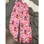 Phụ Nữ Mùa Hè Mỏng Hello Kitty In Hình Phòng Chờ Quần Rời Chân Rộng Nhà Đi Bộ Quần Thoáng Khí Điều Hòa Quần Ngủ