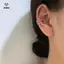 3 Vòng Đeo Tai Zircon Thời Trang Không Xuyên Tai Kẹp Tai Bông Tai Không Gọn Giả Cho Nữ Trang Sức Quà Tặng [Mina]
