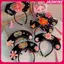 JASMINE Cổ Hoàng Gia Hoàng Gia Nữ Hoàng Công Chúa Mũ Đội Đầu Cổ Điển Hanfu Sườn Xám Tóc Vòng Phụ Kiện JASMINE