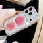 Ốp điện thoại Polka Dot Peach Lemon cho iPhone 17 Pro Max 16 15 14 13 Vỏ bảo vệ chống sốc