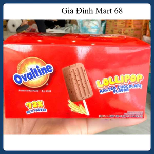 Hộp 24 Kẹo Mút Ovaltine Hương Socola Lúa Mạch - Kẹo Ngọt Thơm Ngon