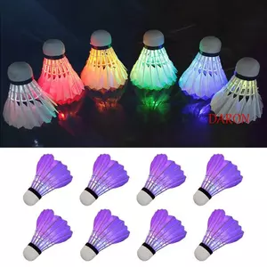 Cầu lông LED DARON, Bóng chiếu sáng Bóng chiếu sáng Cầu lông, Giải trí thể thao Nhiều màu sắc Bền phát sáng Bóng đèn phát sáng Thể thao ngoài trời