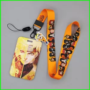 HT3 Naruto Sinh Viên Túi Đựng Thẻ Dễ Thương Giao Thông Công Cộng Khuôn Viên Thẻ Bữa Ăn Thẻ Nhân Viên Vỏ Điện Thoại Di Động Cá Tính Dây Buộc