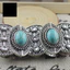 Một thế giới| Retro Nữ Hình Bầu Dục Ngọc Trai Khắc Tây Tạng Lắc Tay Vòng Tay Boho Trang Sức