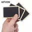 GETVOW 20 Gói Bảng Phấn, Treo 20 Gói Thẻ Bảng Phấn, Có Dây Gỗ Xóa Được Thẻ Tin Nhắn Nhà