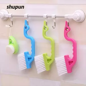 Bàn chải cạo SHUPUN, Bàn chải làm sạch 2 trong 1 bằng nhựa, Chất tẩy rửa hình thiên nga Nhà vệ sinh phòng tắm