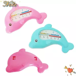 NOTE1 Cảm Biến Nhiệt Độ An Toàn, Nhiệt Kế Nước Tắm Cho Bé Chống Thấm Nước Hình Cá Heo, Đo Chính Xác Dễ Thương PP + Nhiệt Kế Nước Dầu Hỏa Tắm Trẻ Sơ Sinh