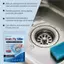 Bồn rửa Fly Drain Eliminator Chất tẩy rửa loại bỏ mùi lâu trôi Loại bỏ bột bay cho nhà bếp gia đình Phòng tắm Bồn tắm jiwvn