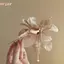 HFSHY Cổ Hàn Quốc Voan Hoa Ngọc Trai sel Tóc Sti Hình Chữ U Kẹp Tóc Tính Khí Phong Cách Trung Hoa Kẹp Tóc Cho Nữ Mũ VN
