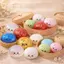 GE Mô phỏng Bun hấp Đồ chơi có thể bóp được để giảm lo âu Đồ chơi giải tỏa khuôn mặt cười dễ thương để trang trí bàn làm việc văn phòng VN