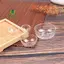 1: 12 Nhà búp bê Bát thu nhỏ Bát trái cây thủy tinh Bát Salad Đĩa súp Bát kẹo Đồ chơi trang trí mô hình nhà bếp [mới]