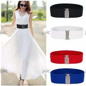 JUIC Dây Thắt Lưng Nữ Nóng Co Giãn Bạc
