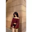 Áo trễ vai tay phồng form bí croptop chất xuyên thấu nhẹ FORM CHUẨN CAO CẤP - - Hieuvy Botique