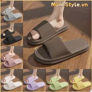 Dép Dày MONOSTYLE, Giày Đi Biển EVA Đế Mềm, Giày Unisex Chống Trơn Trượt