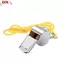 ECK Kim Loại Còi Trọng Tài Thể Thao Bóng Bầu Dục Thép Không Gỉ Còi Bóng Đá Bóng Rổ Đảng Đào Tạo Trường Cổ Vũ Dụng Cụ HOT