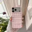 Bow lưới bột Trường hợp iPhone 16promax phù hợp 1715Plus Mới 14/11Chống ngã12/13 Stereo